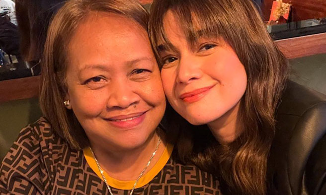 Bea Alonzo at mommy - IG