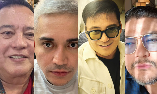 Philip Salvador, Paolo Contis, Gabby Concepcion at Jomari Yllana - IG, FB