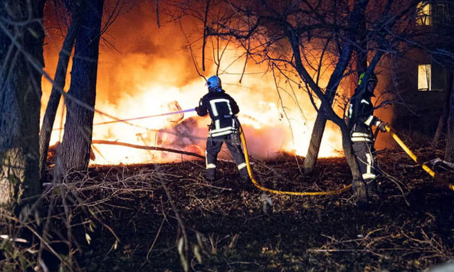 Press service of the State Emergency Service of Ukraine in Sumy region - Reuters