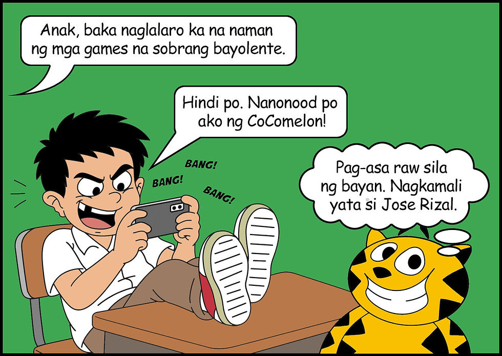 Bulgarito's Corner: Sa bayolenteng games