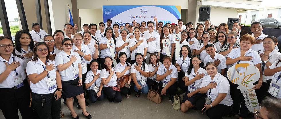 Pag-IBIG, City Government of Naga help employees become homeowners