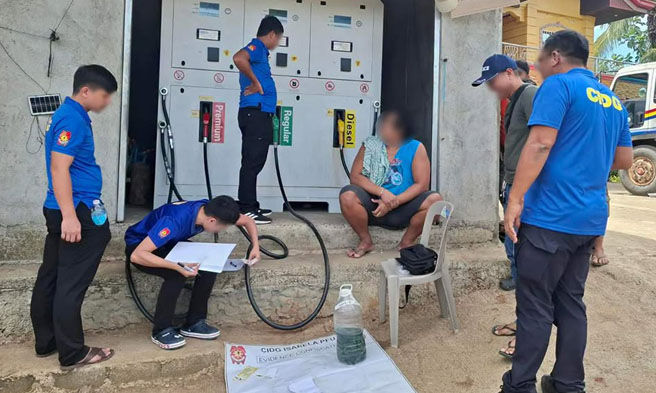 Pagbebenta ng ilegal na produktong petrolyo sa Brgy. Rogus, Cauayan City, Isabela - PNP-CIDG