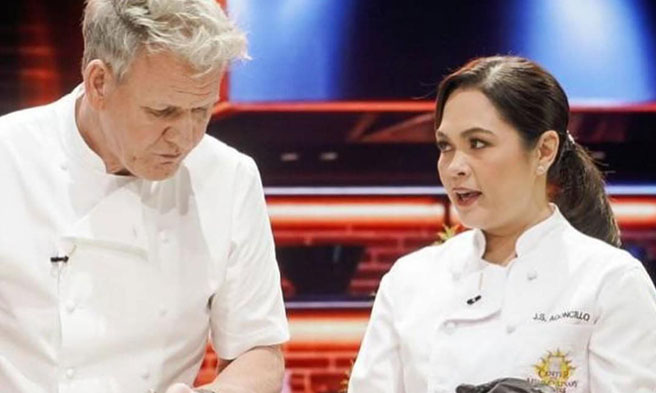 Gordon Ramsay at Judy Ann Santos-Agoncillo - Instagram