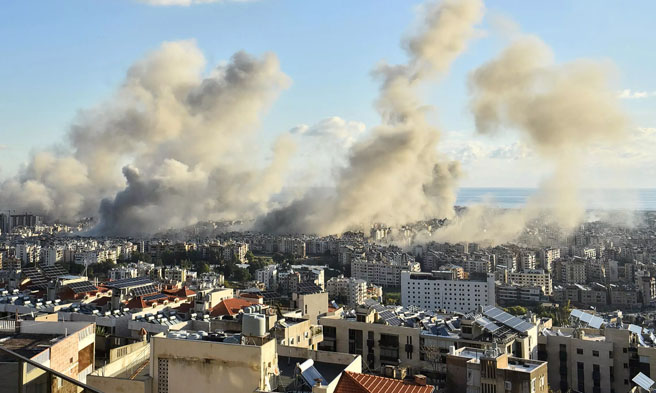 Beirut southern suburb - Israel-Hezbollah war - Fadel Itani-AFP
