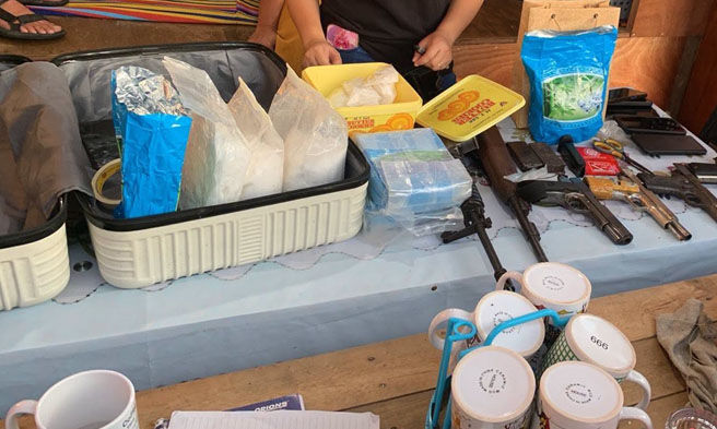 40.8 shabu at armas nasamsam - PDEA Calabarzon