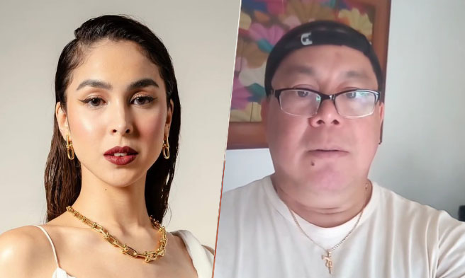 Julia Barretto at Dennis Padilla - Instagram
