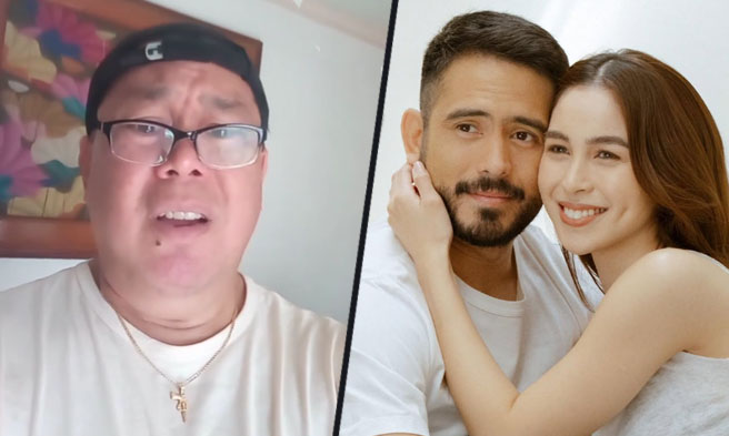 Dennis Padilla, Gerald at Julia Barretto