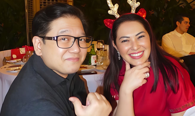 Herbert Bautista at Ruffa Gutierrez
