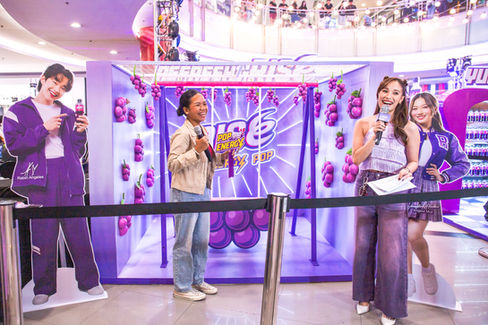 Rabin Angeles at Angela Muji, endorsers ng bagong drink na Rise Energy Pop