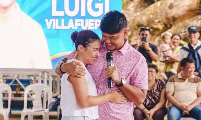 Yassi at Gov. Luigi Villafuerte 