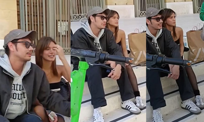 Maris Racal at  Anthony Jennings - FB Circulated