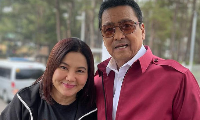 Lorna Tolentino at Lito Lapid - FB
