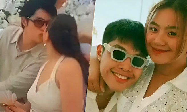 Elijah Canlas at Miles Ocampo 