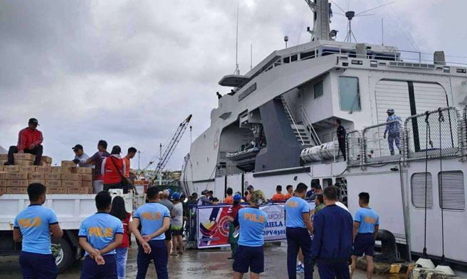 BRP Gabriela Silang ng  PCG - DSWD Region II