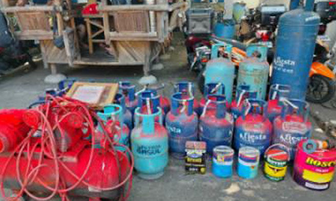 Ilegal na LPG hub sa Caloocan - NCRPO