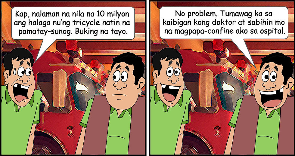 Barangay Mambubulgar: Ang fire trike ni Kap