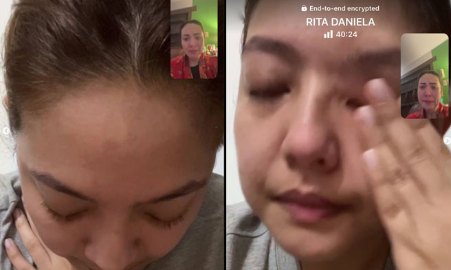 Rita Daniela at Claudine Barretto