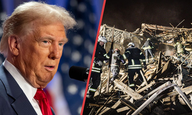 Donald Trump at Ukraine - AP, Volodymyr Zelenskyy, FB