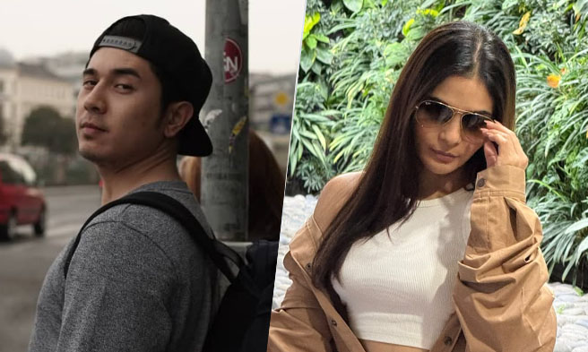 Paulo Avelino at Lovi Poe - IG