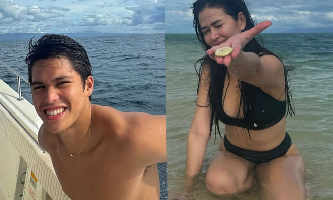 Kyle Echarri at Bela Padilla - IG kyleecharri