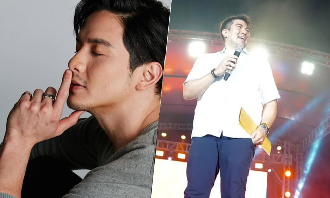 Alden Richards at Luis Manzano - Instagram