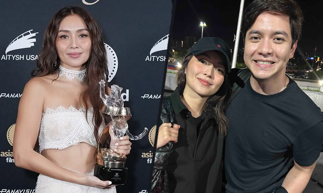Kathryn Bernardo at Alden RIchards TFC The Filipino Channel
