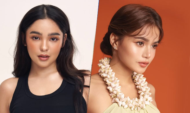 Andrea Brillantes at Maris Racal - Instagram