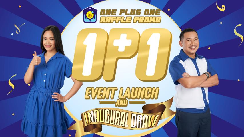 Pag-IBIG One plus one raffle
