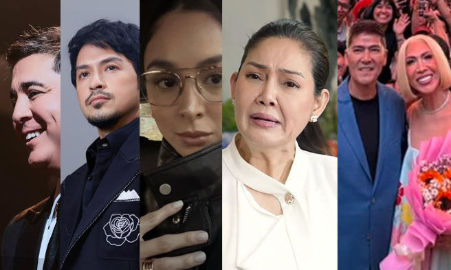 Aga Muhlach, Dennis Trillo, Julia Barretto, Maricel Soriano, Vice Ganda at Vic Sotto - IG