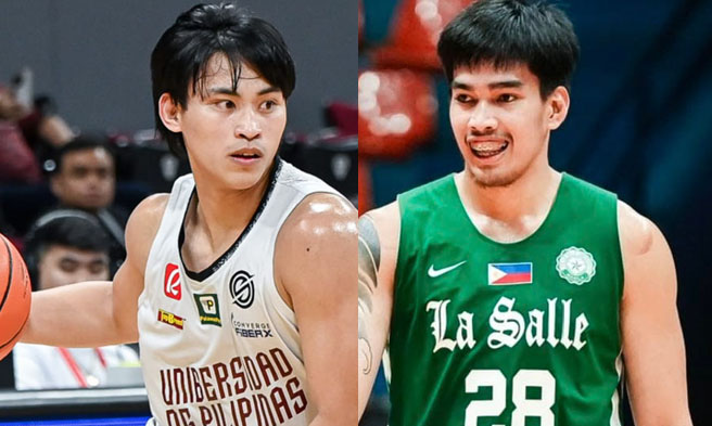 Joel Cagulangan at Kevin Quiambao - Basketball Zone FB