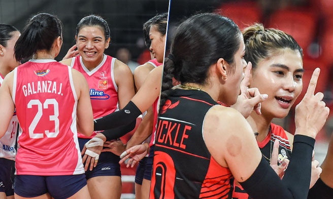 Creamline Cool Smashers at Petro Gazz Angels - PVL