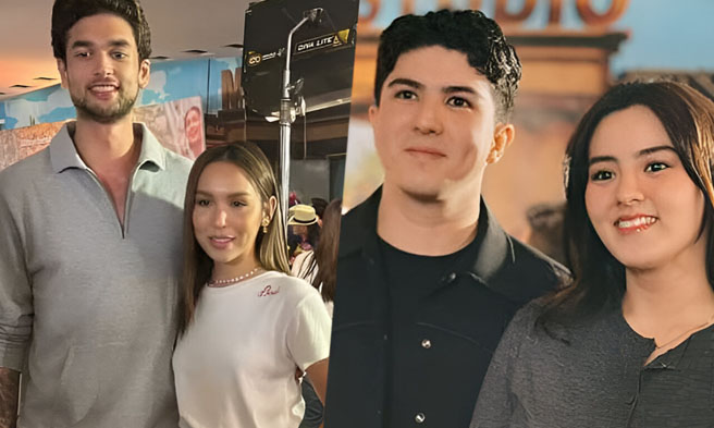 Kyline, Kobe, Cassy at Mavy - IG fan page, circulated