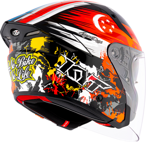 Mtt(*´︶`*)♡ TTR JET 3 NATION SG MY TH Helmet | MKA Motorparts Asia