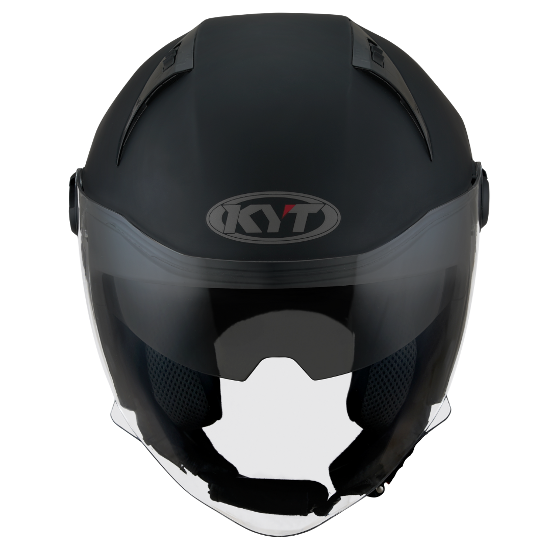 D-City Plain Matt Black Helmet