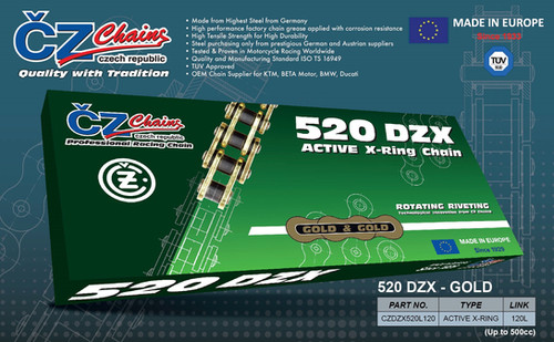 520 DZX CZ Chain | MKA Motorparts Asia