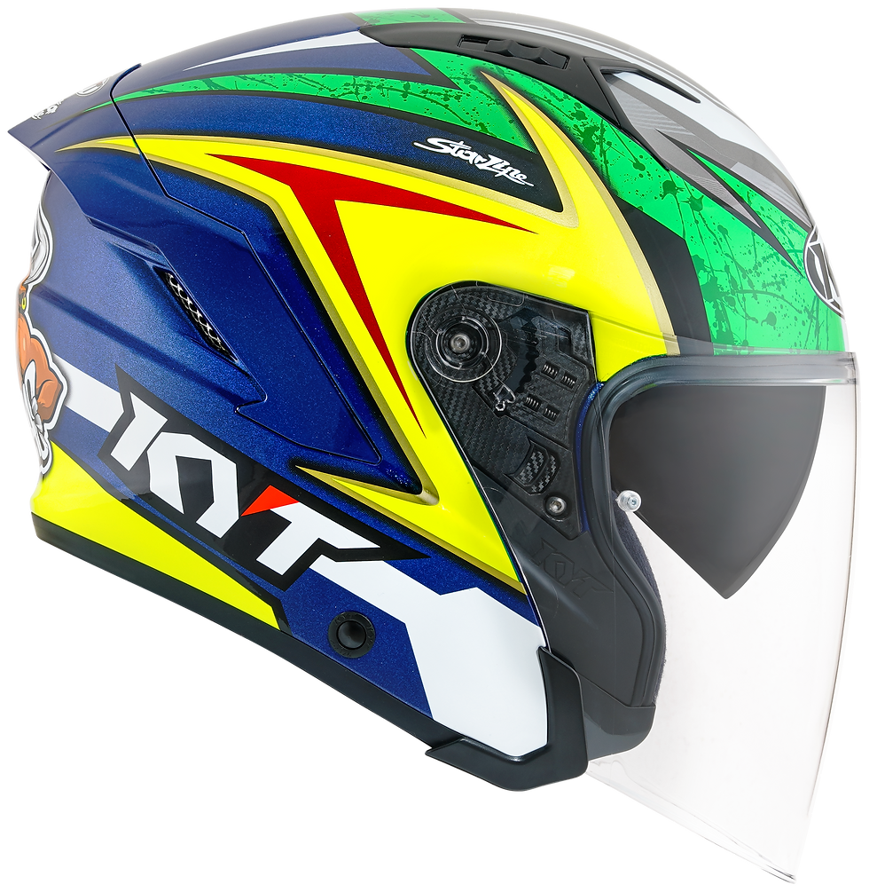 Thumbnail: KYT NFJ Dalla Porta Original Replica Helmet