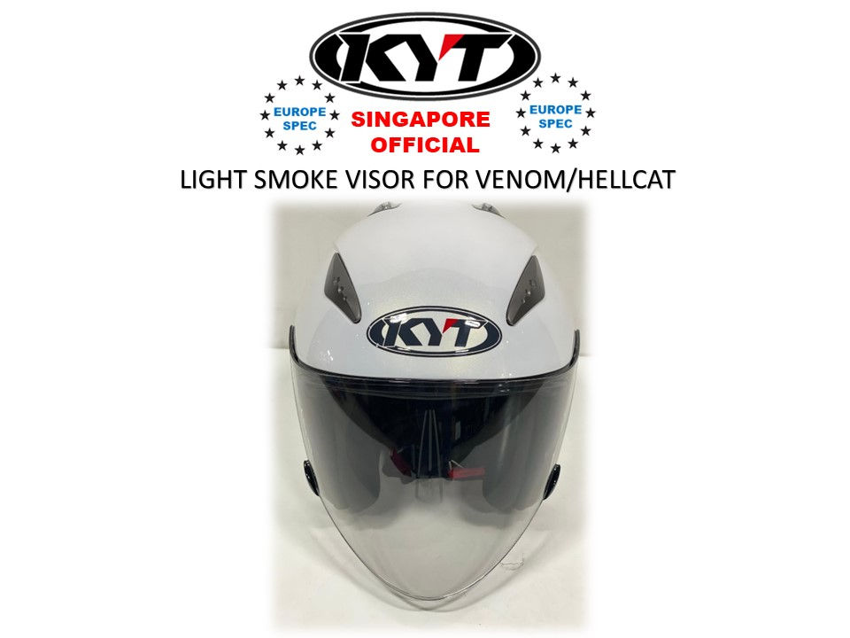 Thumbnail: KYT VENOM / HELLCAT Smoke Visors