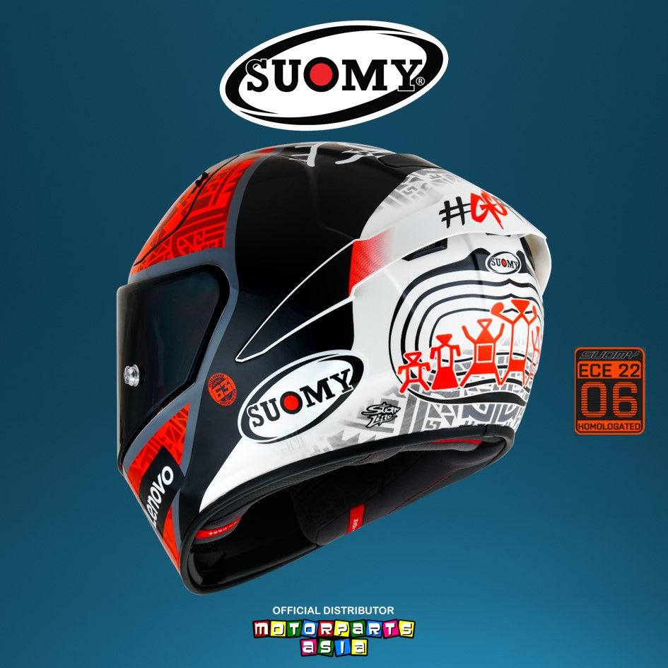 Thumbnail: SUOMY SR-GP Bagnaia with Sponsor Carbon Full Face helmet