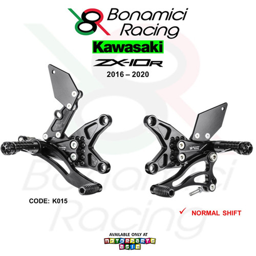 BONAMICI RACING - Kawasaki ZX10R '16-'20 Rearset | MKA Motorparts Asia