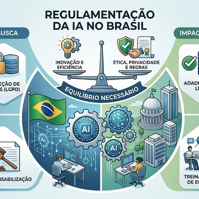 Regulamentação da Inteligência Artificial no Brasil e os impactos diretos na rotina das empresas