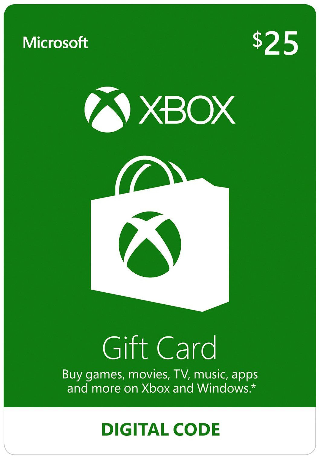 Tarjeta De Regalo Xbox - $25