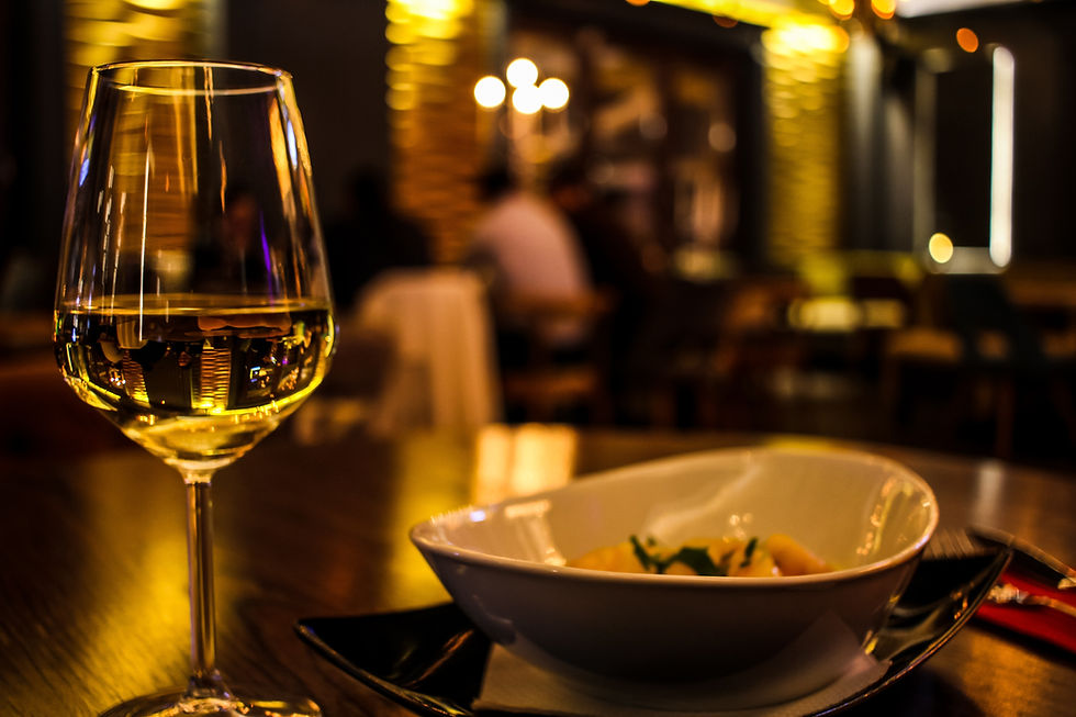 Drink your Riesling, Pinot Grigio,, Pino Gris, Sauvignon Blancs and Moscato in a more narrow and longer glass.