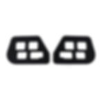 Thumbnail: 1993 - 1997 Del Sol Taillight Gasket Set