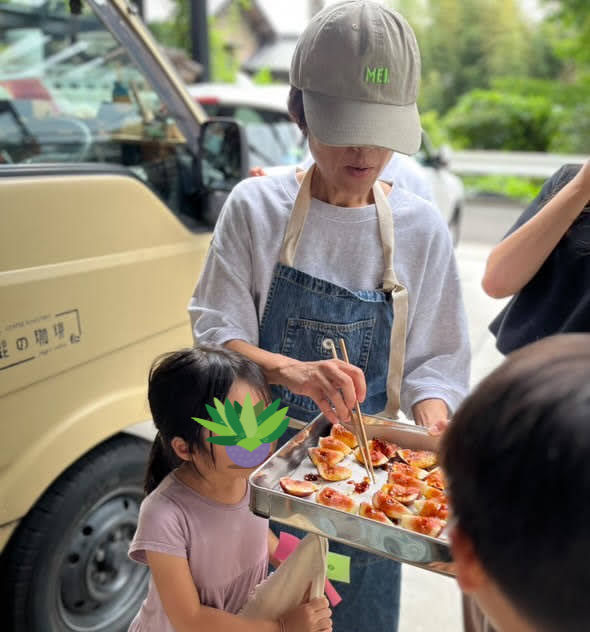 いちじく、大人気で即売り切れました。