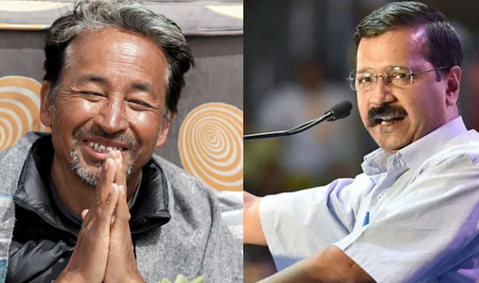 SonamWangchuk,ArvindKejriwal,LadakhPolitics