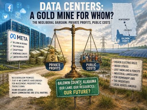 Data Centers in Alabama: A Gold Mine for Whom?