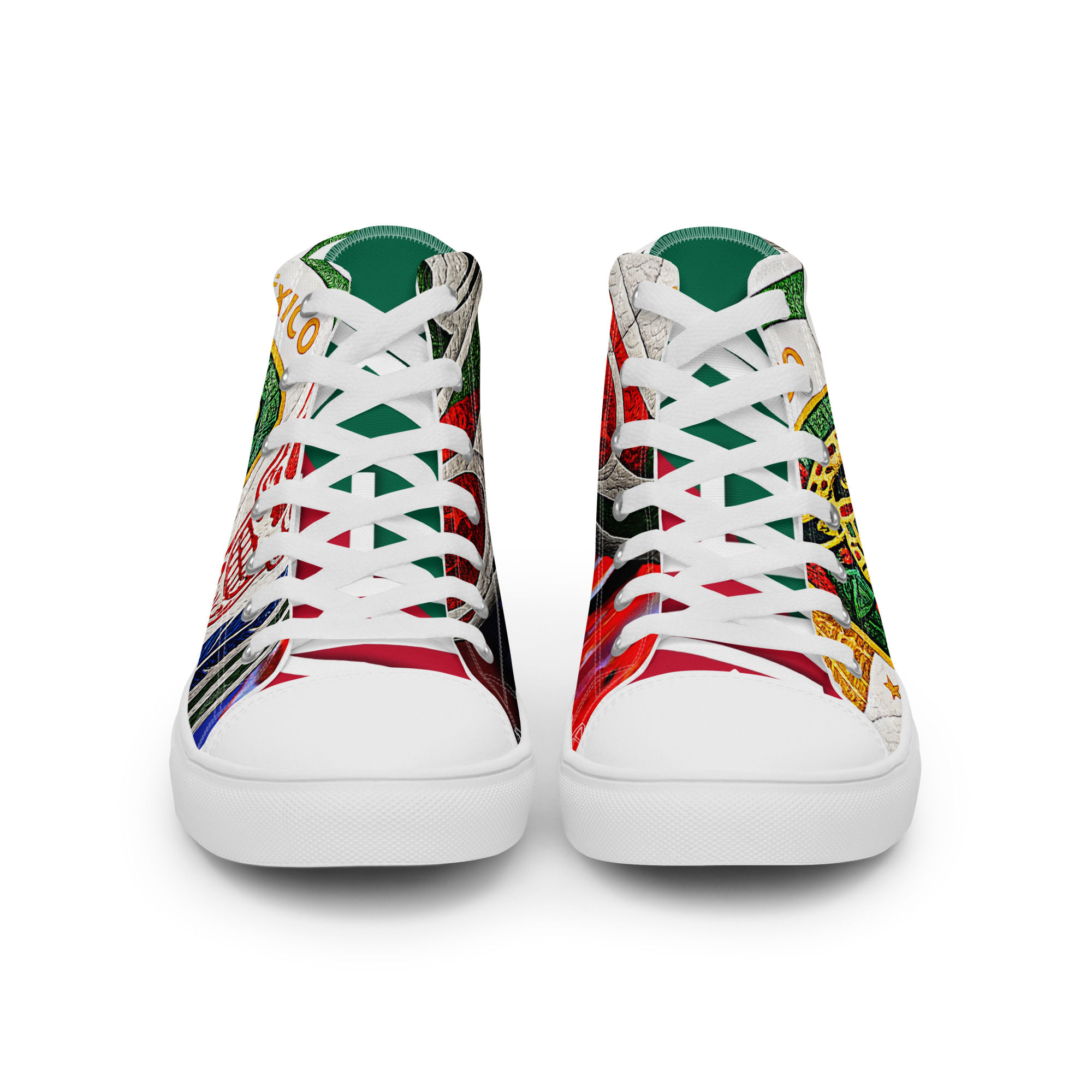 Mexico 26 Men’s high top canvas shoes