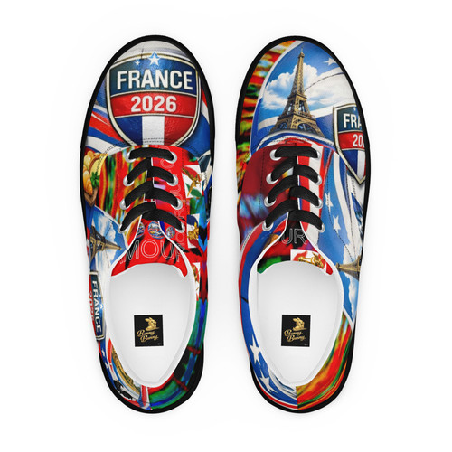 FRA - Man's lace-up canvas shoes | Jurik Designs