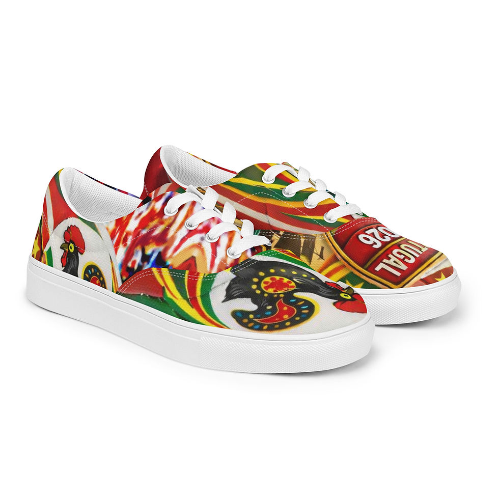Thumbnail: Men’s & Women's lace-up canvas shoes