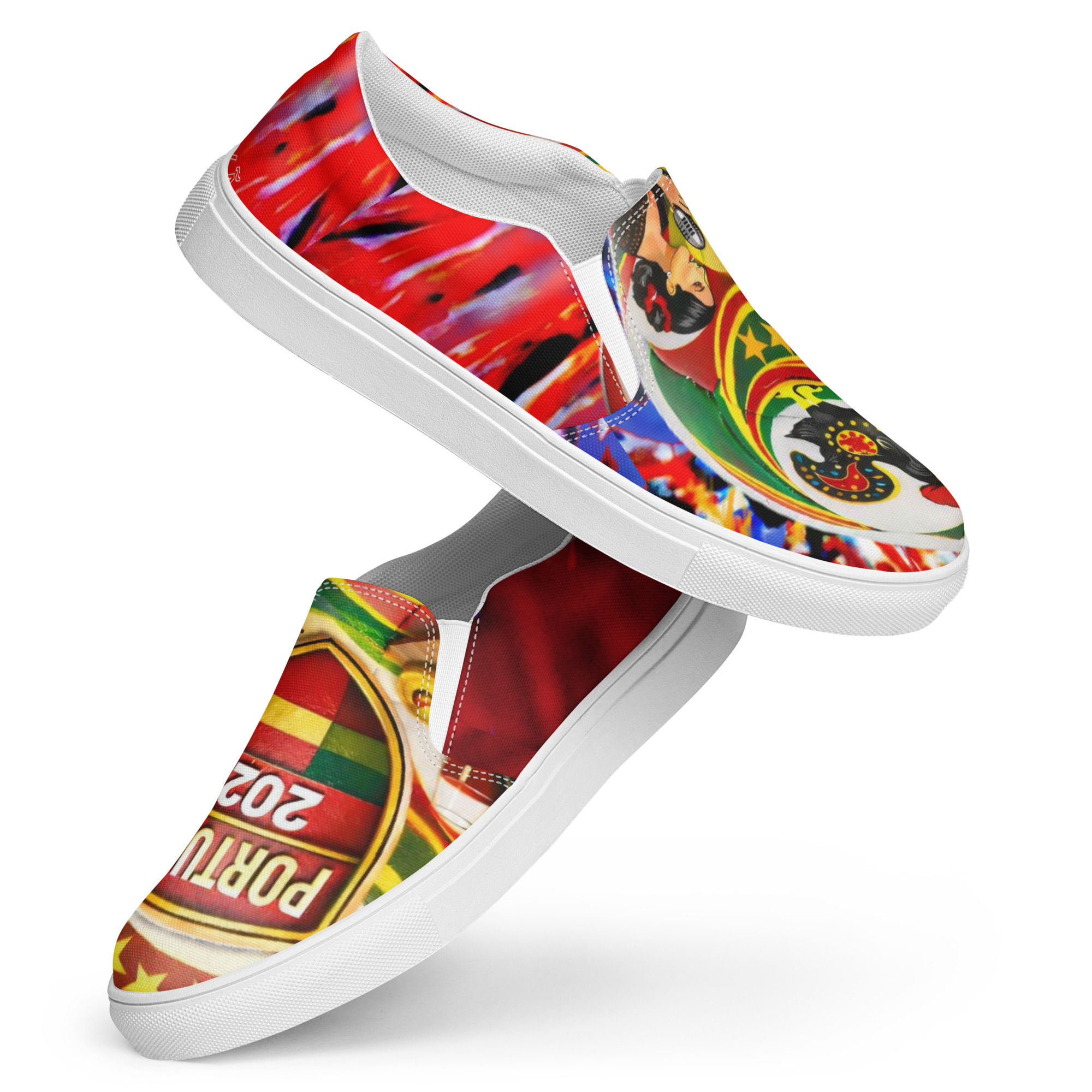 POR Men’s & Women's slip-on canvas shoes